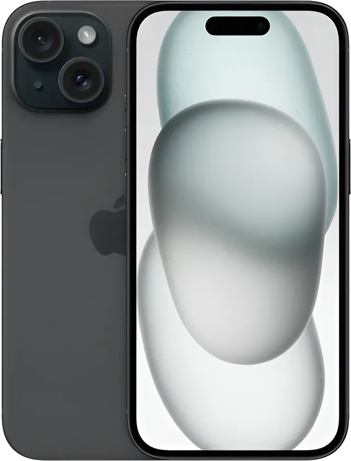 iPhone 15 na cor Preto